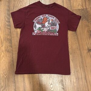 Dark Red SENC Tee